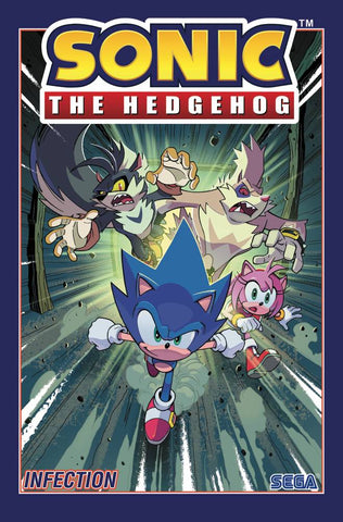 SONIC THE HEDGEHOG TP VOL 04 INFECTION (C: 1-1-2)
