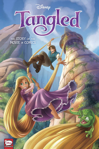 DISNEY TANGLED STORY OF THE MOVIE IN COMICS HC (RES) (C: 1-1