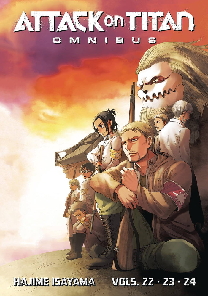 ATTACK ON TITAN OMNIBUS TP VOL 08 VOL 22 - 24 (MR) (C: 1-1-1