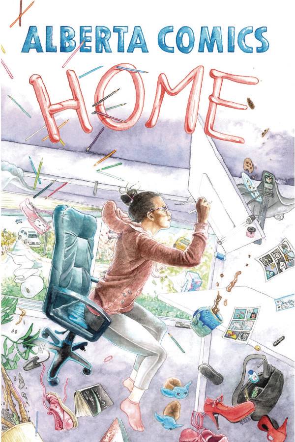 ALBERTA COMICS ANTHOLOGY HOME GN (MR)