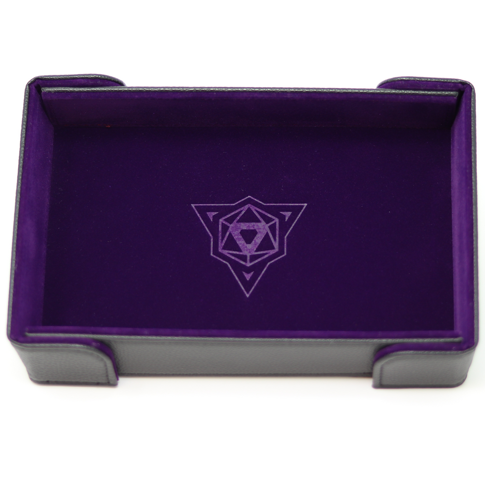 DHD Magnetic Rectangular Dice Tray - Purple