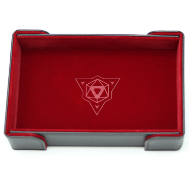 DHD Magnetic Rectangular Dice Tray - Red