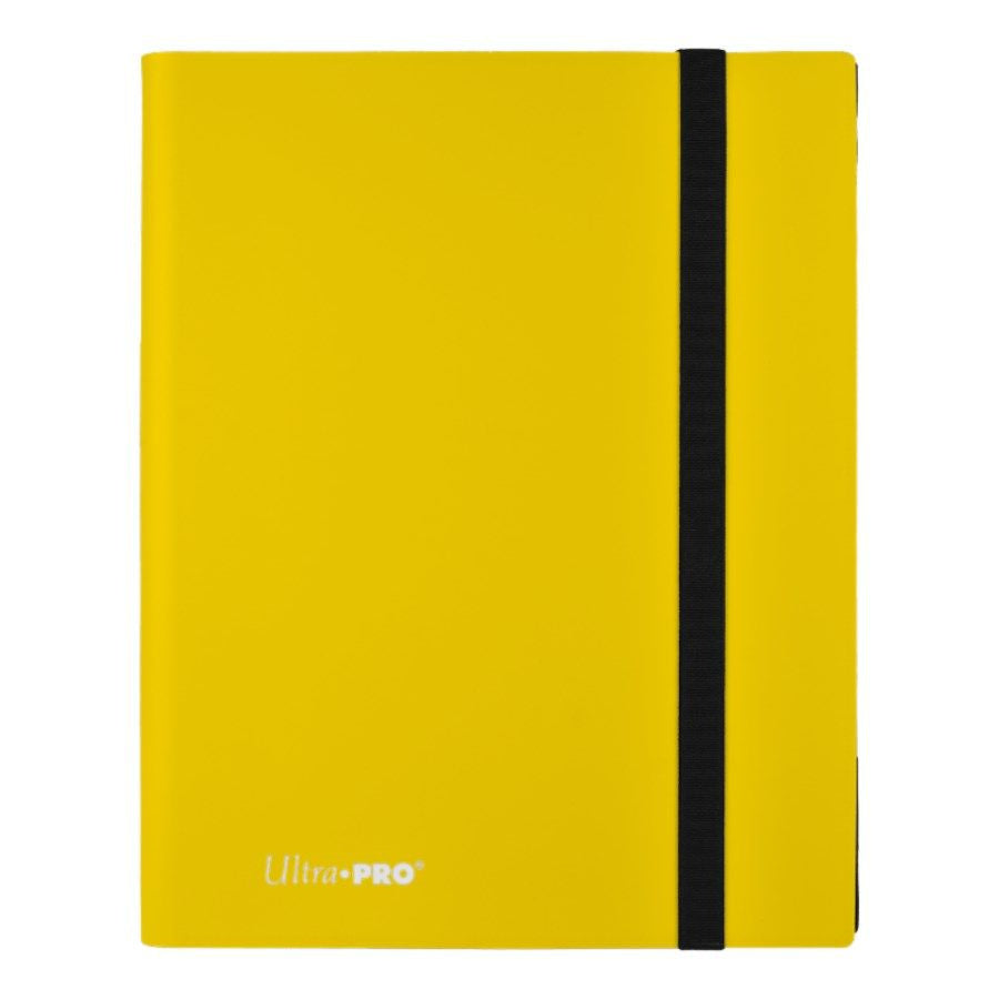 Pro-Binder Eclipse 9 Pocket Lemon Yellow 360 Card Capacity