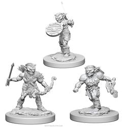 DUNGEONS AND DRAGONS: NOLZUR'S MARVELOUS UNPAINTED MINIATURES -W1-GOBLINS