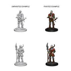 PATHFINDER: DEEP CUTS UNPAINTED MINIATURES -W4-TOWN GUARDS