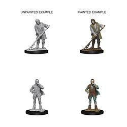 PATHFINDER: DEEP CUTS UNPAINTED MINIATURES -W4-TOWNSPEOPLE