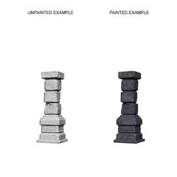 WIZKIDS DEEP CUTS UNPAINTED MINIATURES -W3-PILLARS