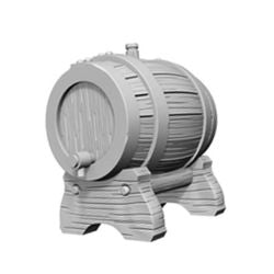 WIZKIDS DEEP CUTS UNPAINTED MINIATURES -W2-KEG BARRELS