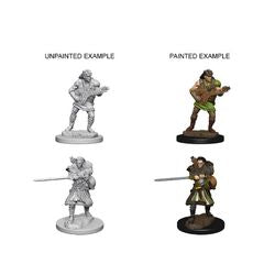 DUNGEONS AND DRAGONS: NOLZUR'S MARVELOUS UNPAINTED MINIATURES -W4-MALE HUMAN BARD