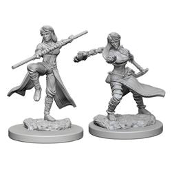 DUNGEONS AND DRAGONS: NOLZUR'S MARVELOUS UNPAINTED MINIATURES -W1-FEMALE HUMAN MONK