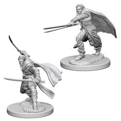 DUNGEONS AND DRAGONS: NOLZUR'S MARVELOUS UNPAINTED MINIATURES -W1-MALE ELF RANGER