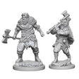 DUNGEONS AND DRAGONS: NOLZUR'S MARVELOUS UNPAINTED MINIATURES -W1-MALE HUMAN BARBARIAN