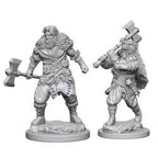 DUNGEONS AND DRAGONS: NOLZUR'S MARVELOUS UNPAINTED MINIATURES -W1-MALE HUMAN BARBARIAN