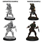 WIZKIDS DEEP CUTS UNPAINTED MINIATURES -W4-BANDITS