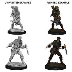 WIZKIDS DEEP CUTS UNPAINTED MINIATURES -W4-BANDITS