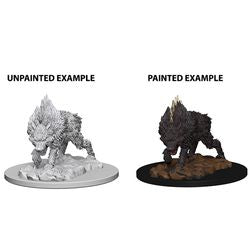 PATHFINDER: DEEP CUTS UNPAINTED MINIATURES -W4-DIREWOLF