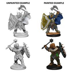 DUNGEONS AND DRAGONS: NOLZUR'S MARVELOUS UNPAINTED MINIATURES -W4-MALE DRAGONBORN PALADIN