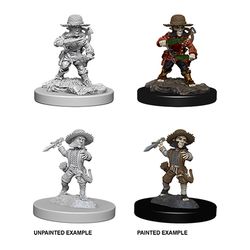 PATHFINDER: DEEP CUTS UNPAINTED MINIATURES -W6-MALE HALFLING ROGUE