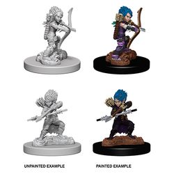 PATHFINDER: DEEP CUTS UNPAINTED MINIATURES -W6-FEMALE GNOME ROGUE