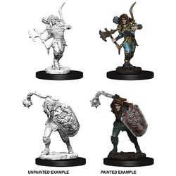 PATHFINDER: DEEP CUTS UNPAINTED MINIATURES -W6-MALE ELF FIGHTER