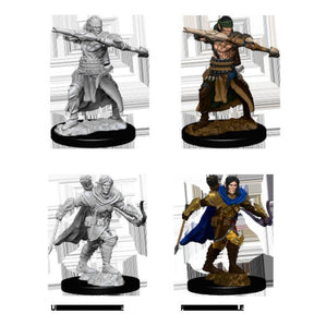 PATHFINDER: DEEP CUTS UNPAINTED MINIATURES -W7-MALE HALFELF RANGER