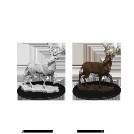 WIZKIDS DEEP CUTS UNPAINTED MINIATURES -W7-STAG