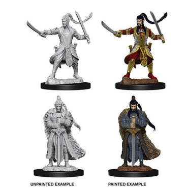 DUNGEONS AND DRAGONS: NOLZUR'S MARVELOUS UNPAINTED MINIATURES -W9-MALE ELF PALADIN