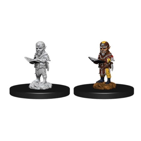 PATHFINDER: DEEP CUTS UNPAINTED MINIATURES -W9-MALE GNOME SORCERER