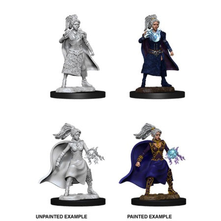 DUNGEONS AND DRAGONS: NOLZUR'S MARVELOUS UNPAINTED MINIATURES -W10-FEMALE HUMAN SORCERER