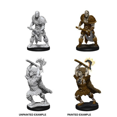 DUNGEONS AND DRAGONS: NOLZUR'S MARVELOUS UNPAINTED MINIATURES -W10-MALE GOLIATH BARBARIAN