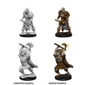 DUNGEONS AND DRAGONS: NOLZUR'S MARVELOUS UNPAINTED MINIATURES -W10-MALE GOLIATH BARBARIAN