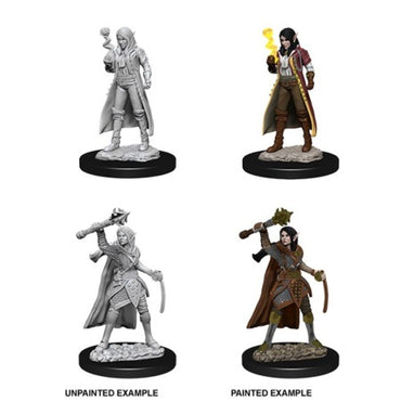 DUNGEONS AND DRAGONS: NOLZUR'S MARVELOUS UNPAINTED MINIATURES -W10-FEMALE ELF CLERIC