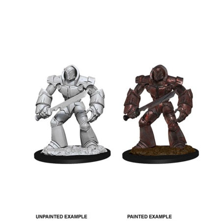 DUNGEONS AND DRAGONS: NOLZUR'S MARVELOUS UNPAINTED MINIATURES -W10-IRON GOLEM