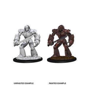 DUNGEONS AND DRAGONS: NOLZUR'S MARVELOUS UNPAINTED MINIATURES -W10-IRON GOLEM