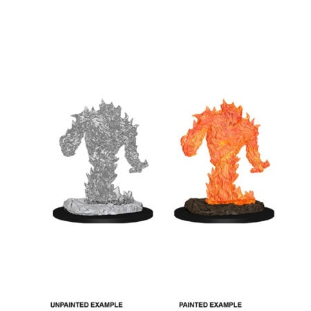 DUNGEONS AND DRAGONS: NOLZUR'S MARVELOUS UNPAINTED MINIATURES -W10-FIRE ELEMENTAL