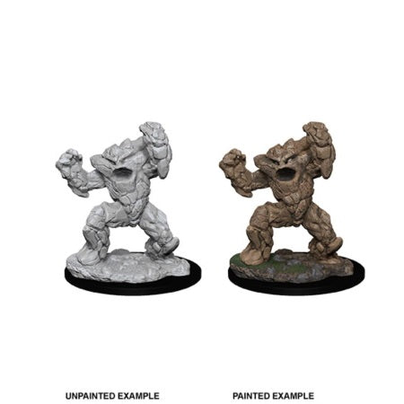 DUNGEONS AND DRAGONS: NOLZUR'S MARVELOUS UNPAINTED MINIATURES -W10-EARTH ELEMENTAL