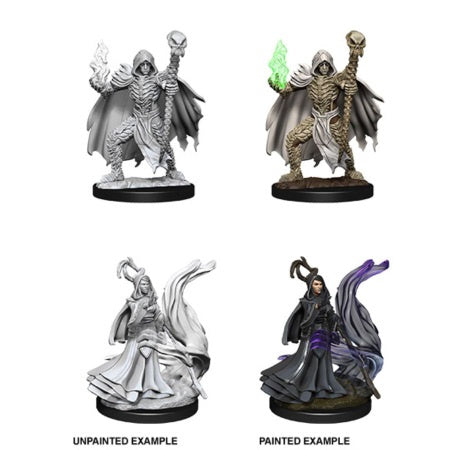 PATHFINDER: DEEP CUTS UNPAINTED MINIATURES -W10-NECROMANCERS