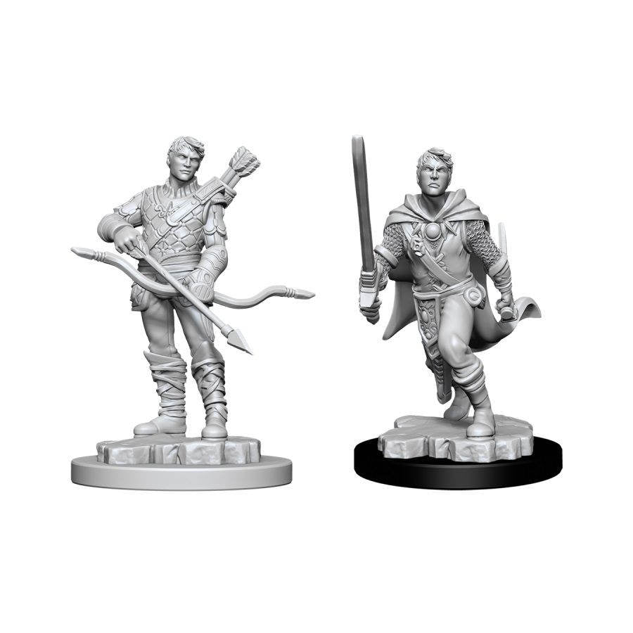 DUNGEONS AND DRAGONS: NOLZUR'S MARVELOUS UNPAINTED MINIATURES -W11-MALE HUMAN RANGER