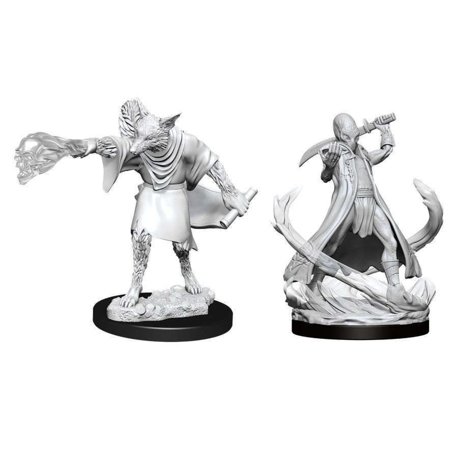 DUNGEONS AND DRAGONS: NOLZUR'S MARVELOUS UNPAINTED MINIATURES -W11-ARCANALOTH AND ULTROLOTH