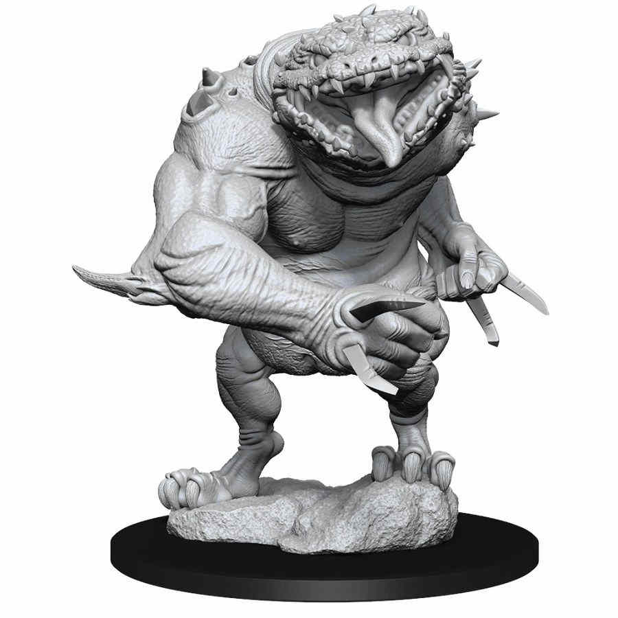 DUNGEONS AND DRAGONS: NOLZUR'S MARVELOUS UNPAINTED MINIATURES -W11-BLUE SLAAD