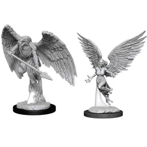 DUNGEONS AND DRAGONS: NOLZUR'S MARVELOUS UNPAINTED MINIATURES -W11-HARPY AND ARAKOCRA
