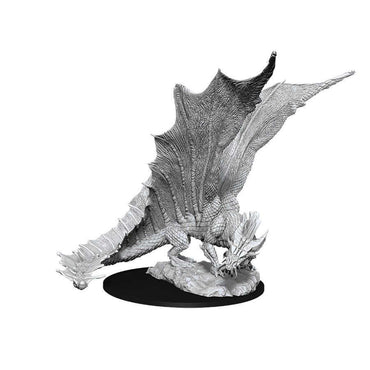 DUNGEONS AND DRAGONS: NOLZUR'S MARVELOUS UNPAINTED MINIATURES -W11-YOUNG GOLD DRAGON