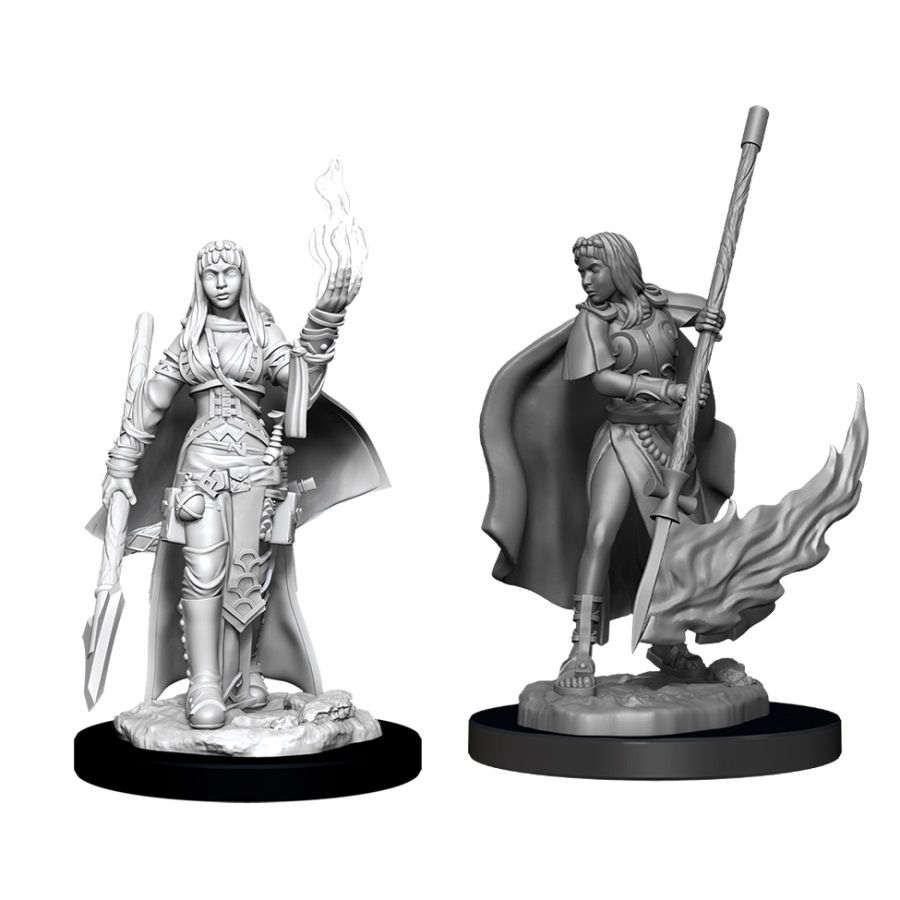 PATHFINDER: DEEP CUTS UNPAINTED MINIATURES -W11-FEMALE HUMAN ORACLE