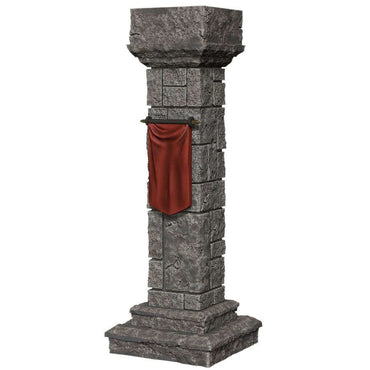 WIZKIDS DEEP CUTS UNPAINTED MINIATURES -W11-PILLARS AND BANNERS