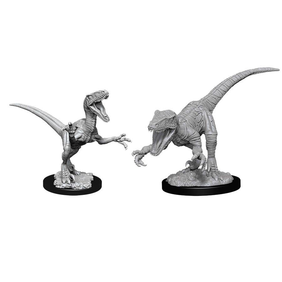 WIZKIDS DEEP CUTS UNPAINTED MINIATURES -W11-RAPTORS