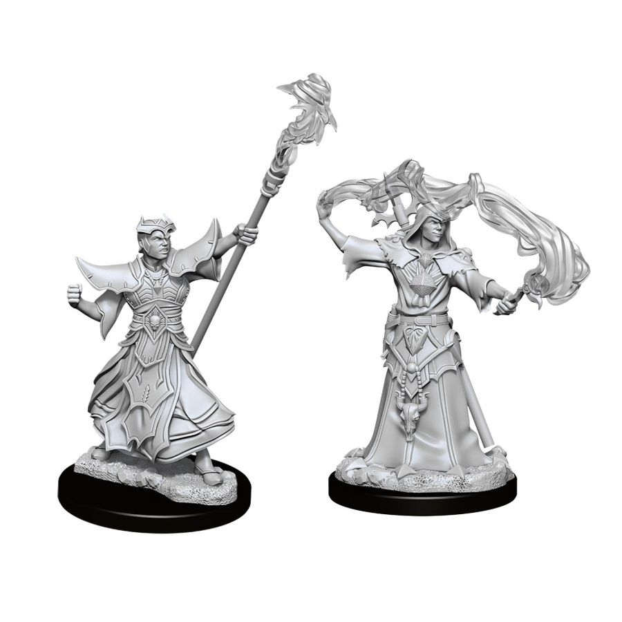 PATHFINDER: DEEP CUTS UNPAINTED MINIATURES -W11-MALE HUMAN SORCERER