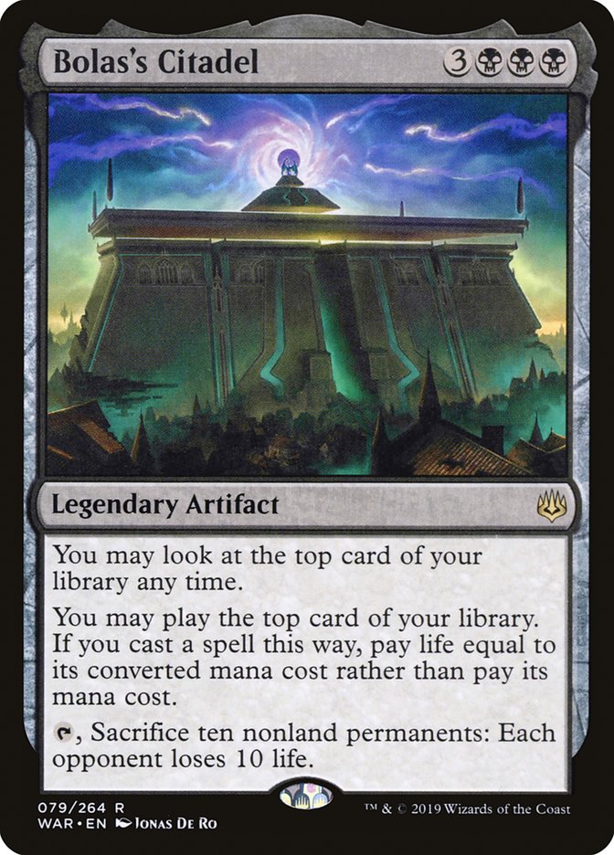 bolas cards mtg Bolas's Citadel [War of the Spark]