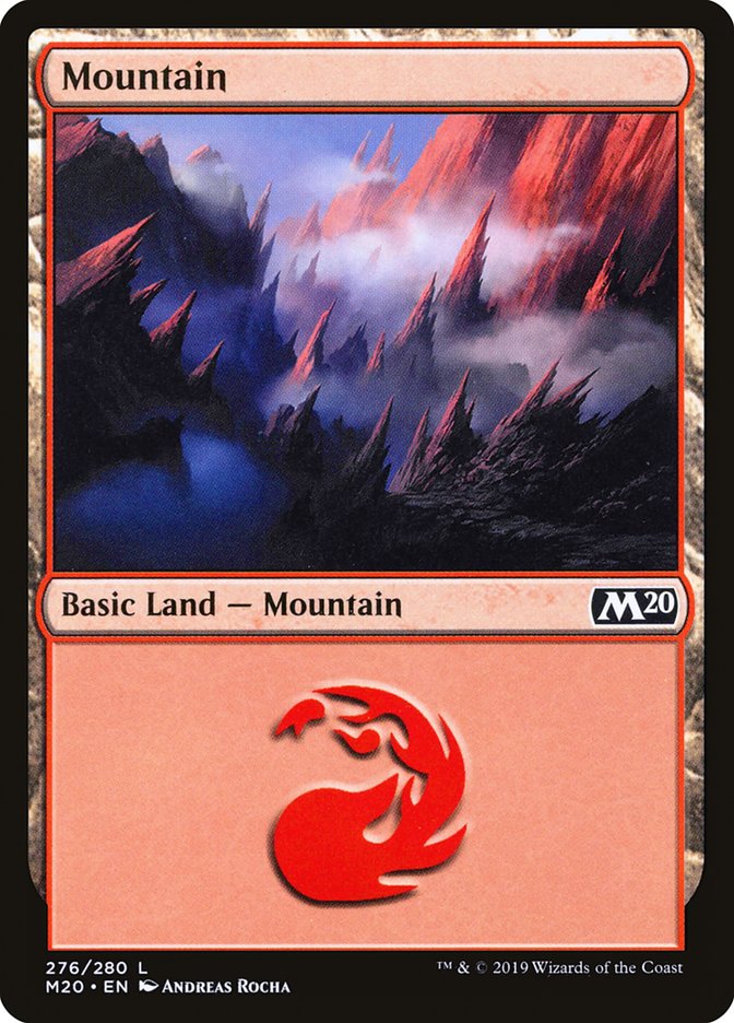 Mountain (276) [Core Set 2020]