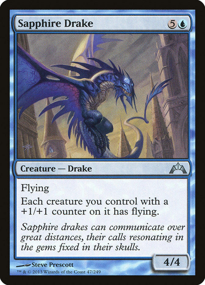 Sapphire Drake [Gatecrash]