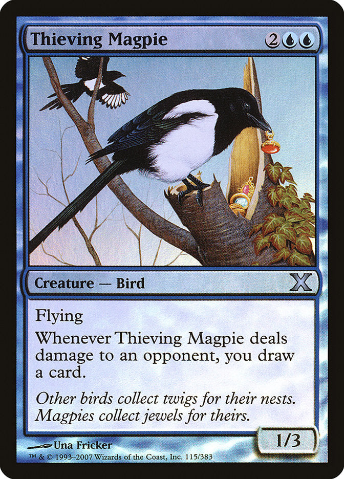 Thieving Magpie (Premium Foil) [Tenth Edition]